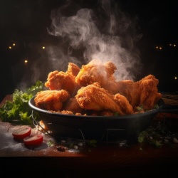 Dulap de menținere la cald Crispy Wings 4 GN1/1, tip KFC Fast-Food - Img 2