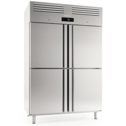 Dulap frigorific de inox cu 4 uși, 1240 litri, Infrico - Img 4