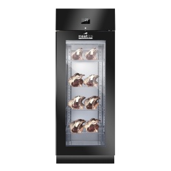 Dulap frigorific păstrare carne maturată cu ușă sticlă, 150 kg, STORAGE 700 BLACK GREEN - Img 4