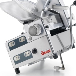 Feliator automat pentru mezeluri si carne congelata cu dublu control lama de 350 mm , Sirman Italia