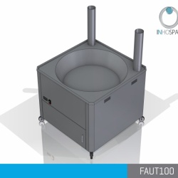 Friteuză automată, 38 Litri inox, Inhospan - Img 4