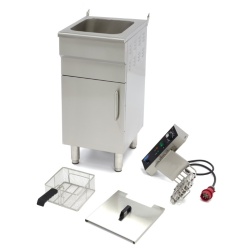 Friteuză electrică 16 Litri cu robinet și suport tip dulap - Img 2