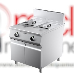 Friteuză profesională pe gaz 17+17 Litri, Desco Italia