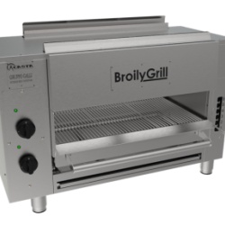 Grătar pentru steak, burger BroilyGrill electric 400V, Casta 1040x450/630x745 mm - Img 2