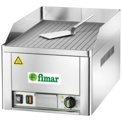 Grill fry-top electric suprafață striată, Fimar - Img 2