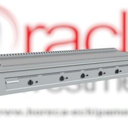 Grill japonez Teppanyaki, de banc, 220x39 cm, Casta
