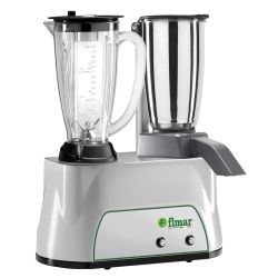 Grup multiplu Blender + Aparat de mărunțit gheața, Fimar - Img 2
