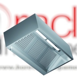 Hotă de perete cubică cu motor 2200x900 mm