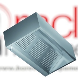 Hotă de perete cubică fără motor, 1600x1100 mm