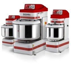 Malaxor cu spirală cu vas fix 230 L, RedLine Sigma Italia - Img 3