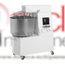 Malaxor cu spirală, cuvă și cap fixe 32 L, 25 kg, 2 viteze Amitek