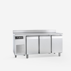 Masă congelare pentru patiserie cu 3 uși și rebord, 21 tăvi 600x400 mm, Samaref - Img 2
