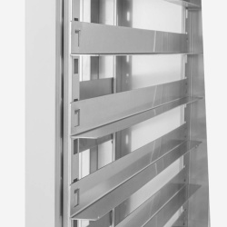 Masă congelare pentru patiserie cu 4 uși și rebord, 28 tăvi 600x400 mm, Smaref - Img 6