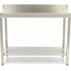 Masa de lucru cu polita si rebord, 2000x700mm