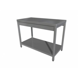 Masă de lucru eco cu poliță 1400x700x850 mm - Img 2