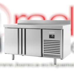 Masă frigorifică cu 2 uși 1468x600x850 mm, 250 L, Infrico Spania