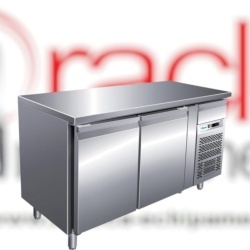 Masă frigorifică pentru patiserie cu 2 uși, 1510x800 mm