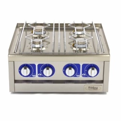 Mașină de gătit pe gaz, 4 arzătoare 17 kW, de banc 600x600x240 mm - Img 5