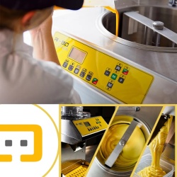Mașină multifuncțională de înghețată, creme și pasteurizator 100 L/h, răcire cu aer, RoboCream - Img 7