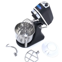 Mixer planetar Negru mat Profesional - 7 L - Până la 2 kg de Aluat, Maxima - Img 6