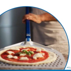 Paletă de pizza perforată, 36 cm - Img 6