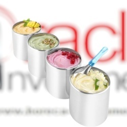 Recipient rotund pentru înghețată, HENDI 7 Litri, ø200x(H)245mm