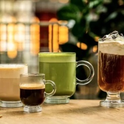 Set 6 pahare pentru Cafea Frappe sau Ciocolată caldă 260 ml, Onis Sentido - Img 4