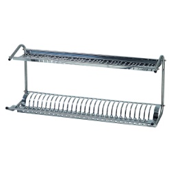 Suport inox de perete pentru scurgere farfurii, Forcar - Img 2