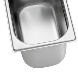 Tavă de inox GN1/4 h 150 mm - Img 2