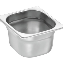 Tavă de inox GN1/6 h 100 mm - Img 4