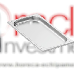 Tavă de inox (suprafață mată) GN1/3 h 20 mm