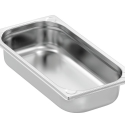Tavă de inox (suprafață mată) GN1/3 h 65 mm - Img 3