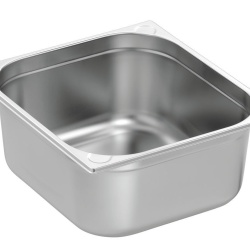Tavă de inox (suprafață mată) GN2/3 h 150 mm - Img 3