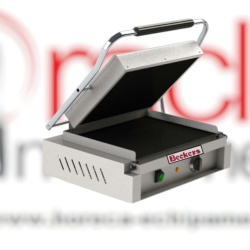 Toaster dublu cu mecanism prin apăsare pe plăci ceramice netede, profesional Beckers
