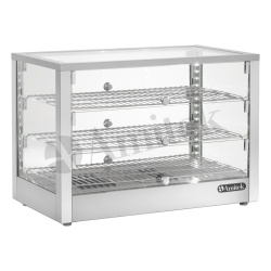 Vitrină caldă cu LED 700x400x500h mm, Amitek - Img 2
