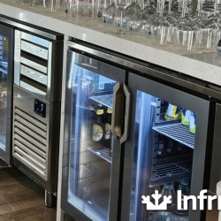 Vitrină frigorifică bar cu 2 uși Infrico Spania - Img 3