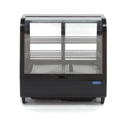 Vitrină frigorifică curbată de banc 100 Litri - Img 2