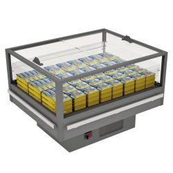 Vitrină frigorifică de expunere, incorporabilă 1250x950 mm, magazin sau supermarket, Infrico - Img 5