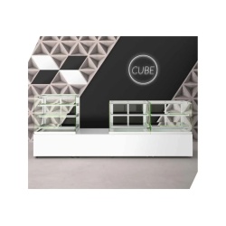 Vitrină frigorifică pentru cofetărie sau patiserie CUBE, 91 cm - Img 6