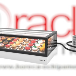 Vitrină frigorifică remote, 1200x600x400 mm, Sayl