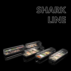 Vitrină frigorifică SUSHI 1085x395x245 mm, Sayl - Img 8