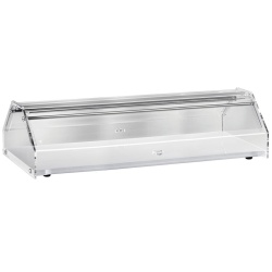 Vitrină neutră Albă pentru brioșe sau patiserii, 85 cm Forcar - Img 3