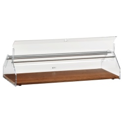 Vitrină neutră pentru brioșe și patiserii, Lemn 85 cm, Forcar - Img 2