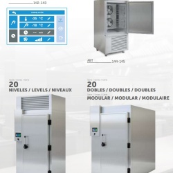 Abatitor Blast chiller ROLL IN, 3633 litri, Infrico - Img 5