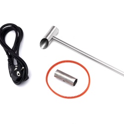 Aparat de făcut Vată de Zahăr - Ø 52 cm - Roz, cu cărucior, Maxima - Img 3