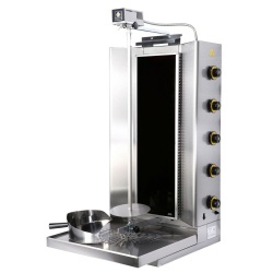 Aparat shaorma gyros TURBO gaz 100 kg carne - Img 2