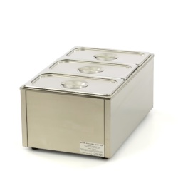 Bain Marie electric 3 GN1/3 cu capac - Img 3