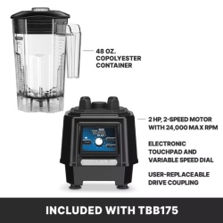 Blender profesional de mare putere, 1,4 Litri Waring Torq - Img 2