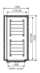 Cameră frigorifică pentru maturare ALL IN ONE 8,43 m3, Everlasting - Img 3