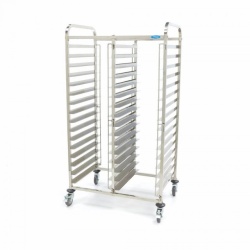 Cărucior pentru 32 tăvi 600x400 mm - Img 2
